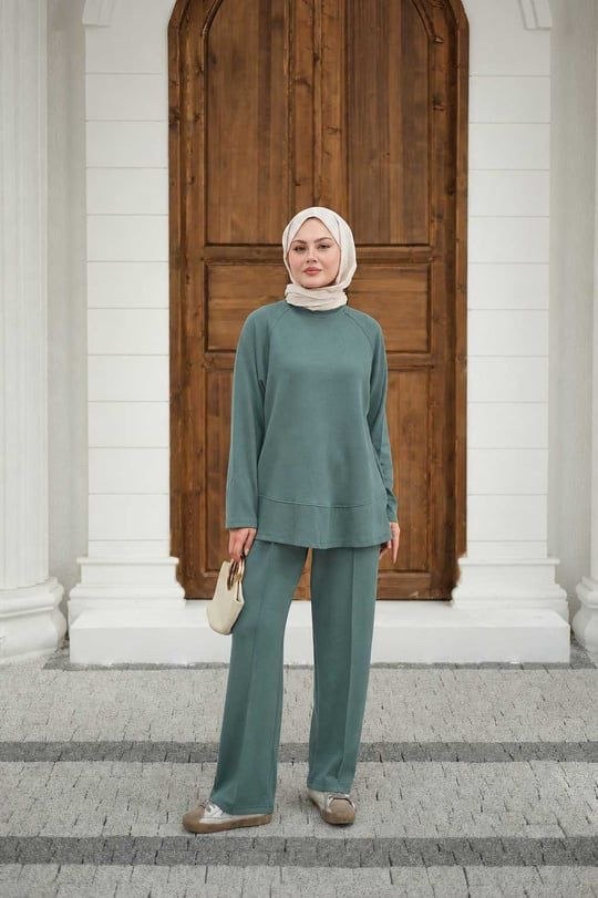 Conjunto con cinturón - Layla Store — otra vista